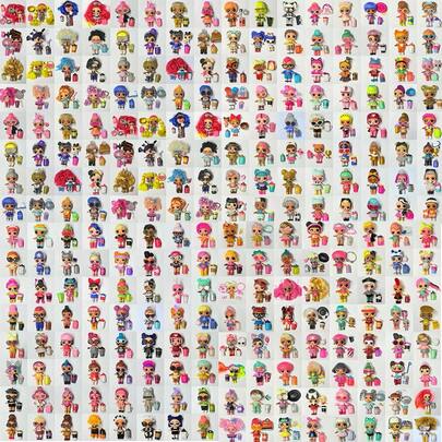1 Set Brand New Exquisite LOL Surprises 256pcs DIY Random Doll Series Toys, PVC Material, Rooted Hair Doll Set, 8cm Height, Suitable As Birthday Gift, Holiday Gift And Desktop Decoration
