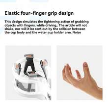 Car Cup Holder, Shockproof And Anti Shake Water Cup Storage Rack, Suitable For Various Car Models, Practical Accessories For Daily Travel In The Car - A - View 7
