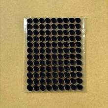 400個(200對) 0.36英吋直徑魔鬼氈自黏圓形黏貼貼片，適用於手工藝、學校教室、居家及辦公室使用 - 黑色 - 查看 9