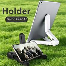 可調節式 iPad 平板電腦支架 - 可折疊塑料支架附夾式固定，便攜式桌面支架可用於觀看影片和電影，娛樂配件 | 時尚平板電腦支架 | 耐用塑料支架 - 彩色 - 查看 8
