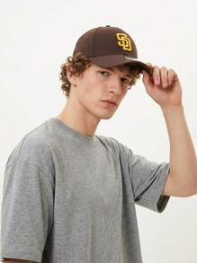 New Era 59FIFTY Sports Caps Moisture-Wicking Comfortable Structured Golf Sports Commuting Brown 12351305 - Brown - View 1
