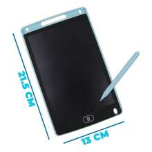 Tableta Para Dibujo Digital Cuadernillo Ejercicios tablet para niños - Azul - Ver 2