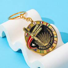 Project Hail Mary Keychain, Fan Project Hail Mary Melch, Astronaut Enamel Metal Keychain, Suitable For Backpacks, Backpacks, And Hanging Accessories - The Perfect Gift For Fans And Adults. - Color - View 6