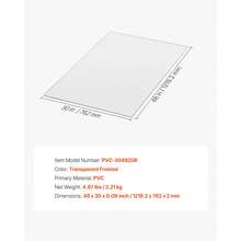 Chair Mat, 30 X 48-Inch Transparent Office Chair Mat For Hard Floors, Floor Protector For Rolling Chairs, Non-Slip & Easy To Clean, Smooth Glide Under Desk Rug For Home Office (Rectangular) - 30 X 48-inch - View 7