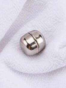 3piezas/1 pieza Botones Antideslizantes, Ajustador de Cintura de Vestido, Botones Sin Costura - Multicolor - Ver 13