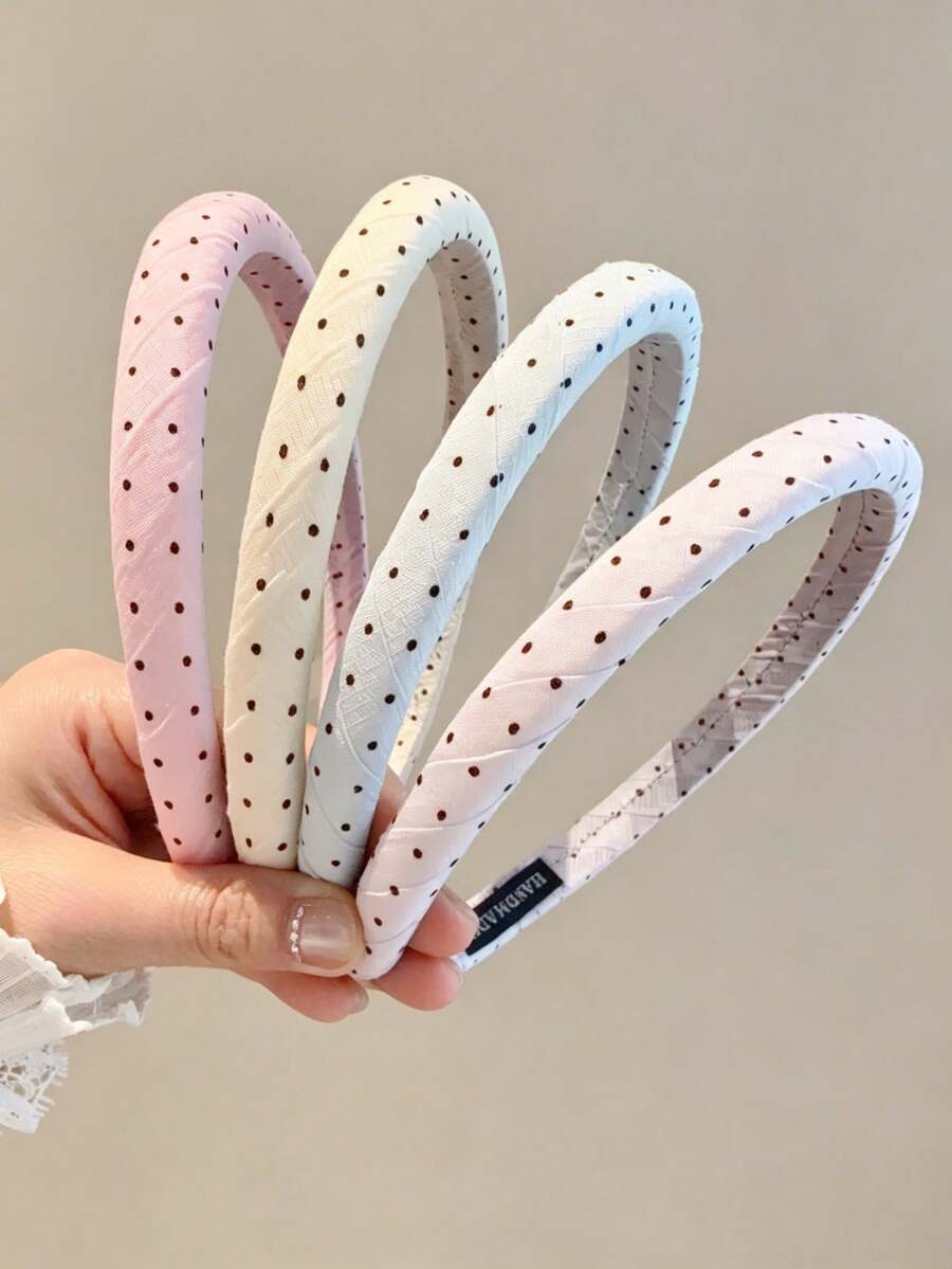 1pc Japanese Retro Plaid Twisted Hair Hoop, Summer Plaid Hair Clip, Girl Style Hair Accessory, Anti-Slip Toothed Hair Clip Headband - Multicolor - View 1