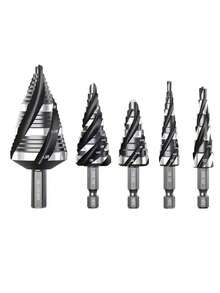 Tower Drill Bit Step Drill Universal Hole Opener Ultra Hard Steel Plate Iron Plate Stainless Steel Metal Reamer - A - View 1