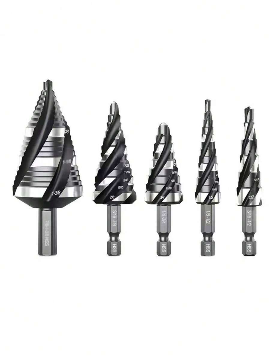 Tower Drill Bit Step Drill Universal Hole Opener Ultra Hard Steel Plate Iron Plate Stainless Steel Metal Reamer - A - View 1
