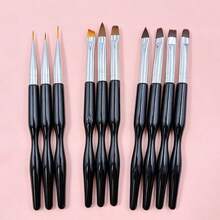 10-Piece Nail Art Painting Pen Set - Black - View 4