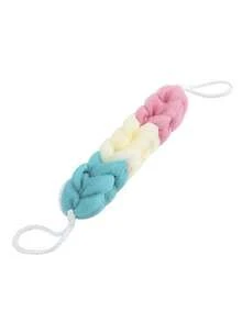 Long Back Scrubbing Towel, Stretchable Back Exfoliating Body Brush With Pull Rope, Bath Sponge/Bath Ball/Foaming Net, Ideal Choice For Bathing, Helps You Have Silky Smooth Skin, Daily Essential - Multicolor - View 10
