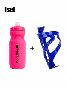 1 Stück 20oz Fahrrad Trinkflasche - einfarbige Outdoor-Lässig Trinkflasche, Ein-Touch-Öffnung wiederverwendbarer Schnappdeckel, geeignet für die meisten Rahmen - geeignet für Fitness- und Outdoor-Sportbegeisterte, der Flaschenkörper hat ein rutschfestes Muster. - Verschiedenfarbig - Übersicht 14