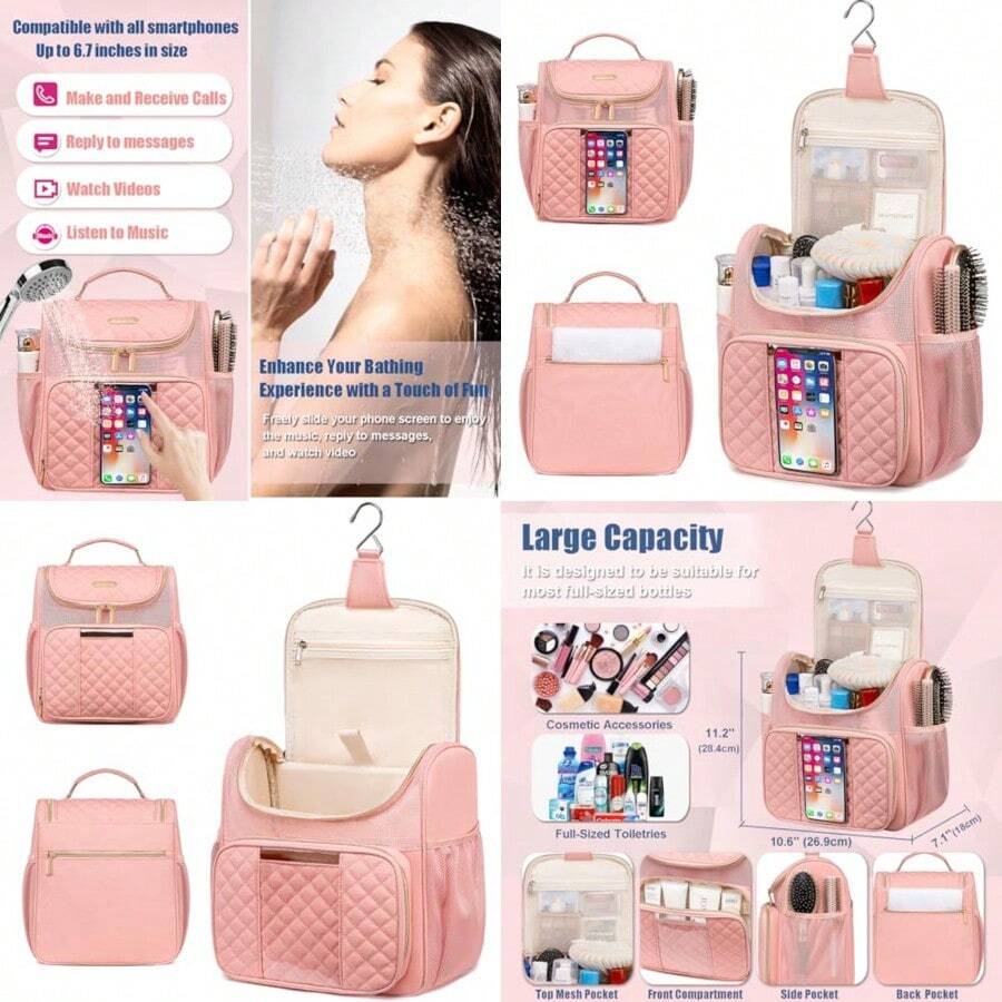 Otevan - Neceser para mujer Ocio - Rosado - Ver 1