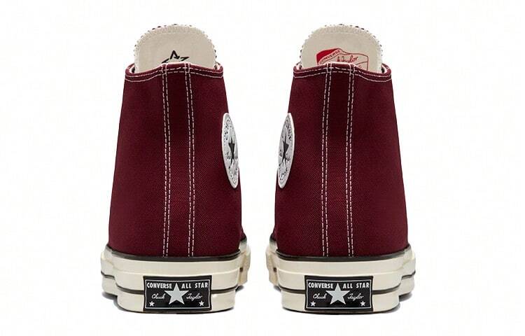 Converse Chuck 70 High ' Canvas - Deep Bordeaux' Red Sneakers Men