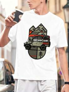 Camisetas masculinas - Branco - Ver 1