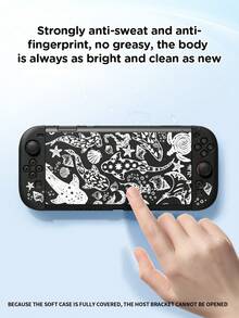 1pc Ocean Fish Pattern Switch Protective Case, New Switch2 (2025) Game Console Accessory Dock Shell, Compatible With Switch2 (2025)/Switch OLED, New Switch2nd Generation Game Accessory Protective Cover, Game Console Storage Bag, Best Gift For SWITCH Players - Multicolor - View 3