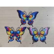 Decoración de pared colgante de mariposa de acrílico para sala de estar, dormitorio, comedor, porche, patio, bar, decoración de pared del hogar - Mariposa - Ver 6