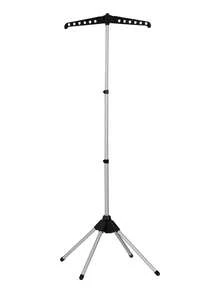 4pcs Piece Freestanding Garment Rack Set, Includes Garment Rack, Fabric Shaver, Handheld Ironing Board, And Storage Bag; Features A Height-Adjustable Stand Suitable For Use As A Garment Rack, Suit Stand, Or Ironing Station. - Support - View 13