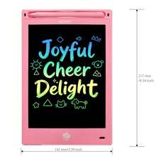 4/6/12pcs LCD Writing Tablet - Electronic Doodle Drawing Board For Messages, Calculations And Creative Writing - Erasable, Portable - Multicolor - View 3