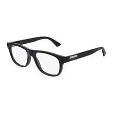 Gucci Eyeglasses Square Full Rim, Black Frame And Clear Demo Lenses Lens Gg0768O001 - 54-16-145 - View 1