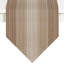 1 قطعة، عداء طاولة مصنوع، عداء طاولة مثلثي متدرج حديث، عداء طاولة بنمط مخطط بسيط، مفرش طاولة غير متماثل مدبب، مناسب لطاولة الطعام، طاولة القهوة، ديكور المنزل، ديكور مطبخ وغرفة طعام متين، ديكور طاولة الطعام - بني فاتح - مشاهدة 11