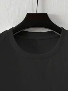 Men's Short Sleeve T-Shirts 2026 Gorilla Print Back Men's T-Shirt - Soft Breathable Gorilla Graphic Oversized Summer T-Shirt, Loose Fit, Casual Shirt - Black - View 3
