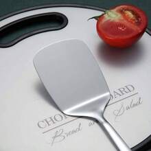 Esptulas de acero inoxidable, volteador slido, esptulas de metal para cocinar, esptulas para barbacoa de cocina para utensilios de cocina antiadherentes, aptas para lavavajillas - F. Volteador de sólidos - Ver 5