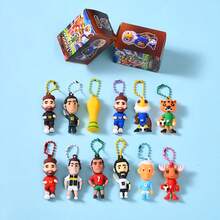 FIFA FIFA 2026 World Cup Trophy Keychain, Football Fan Commemorative Pendant, Creative Metal Keychain Decoration. Made Of High-Quality Alloy Material, Thick Texture, Realistic Shape, Exquisite Craftsmanship, Durable And Fade-Resistant. Unique Design, Secure Attachment, Can Be Hung On Keys, Bags And Backpacks. Suitable For Football Fans' Daily Use And Collection, Also A Beautiful Small Gift For Classmates, Friends And Football Enthusiasts. - Multicolor - View 9