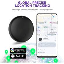 Mini GPS Tracker, 1 Count Car GPS Tracker With Weatherproof Magnetic Case, Batteries Powered Hidden Car Tracking Device - Black - View 2