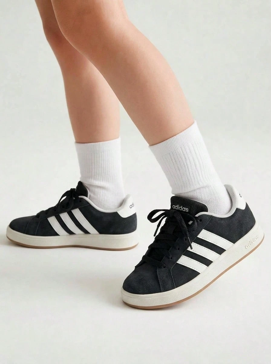 Adidas 大法院 00 年代 K - 核心黑/米白/口香糖 - 查看 1
