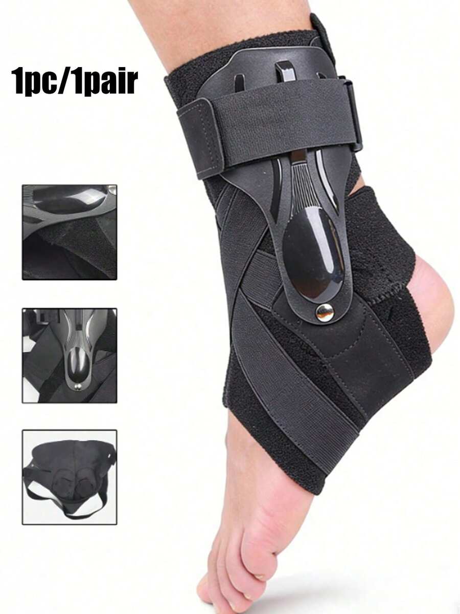 1pc/1pair Adjustable Lightweight Ankle Brace, Suitable For Ankle Sprain, Provides Ankle Support, Suitable For Fitness Use - Multicolor - View 1