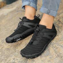 Zapatillas de senderismo, antideslizantes, resistentes al desgaste, transpirables, zapatillas de escalada, zapatillas de trekking, zapatillas casuales, zapatillas para deportes y fitness en interiores, zapatillas de malla - 710 Luna Azul - Ver 8