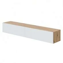 Miroytengo Television Stands & Entertainment Centers - White - Light Wood - View 3