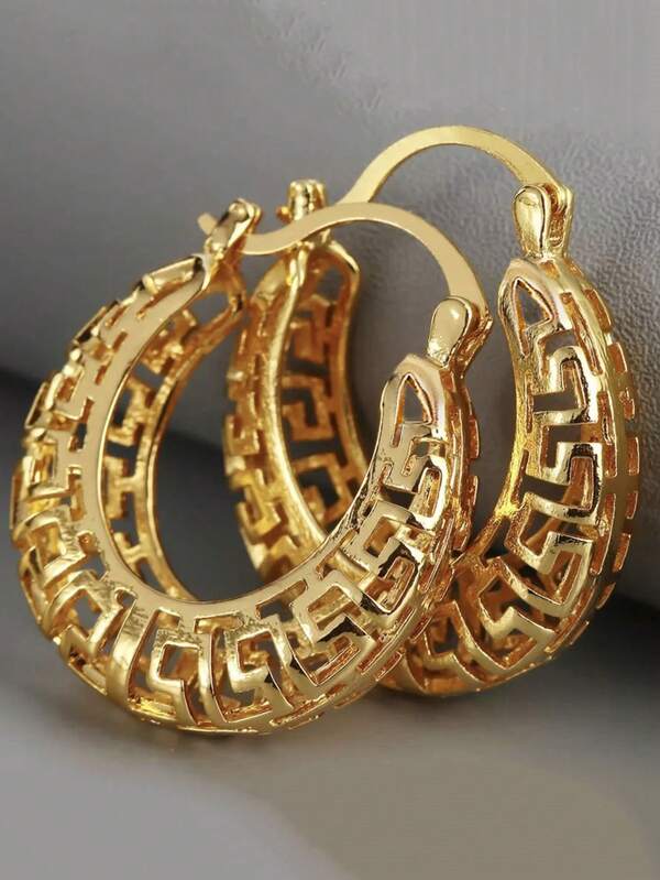 1 Pair Charming Earrings Designed For Women, Suitable For Wedding, Engagement, Anniversary Party, Valentine's Day Gift