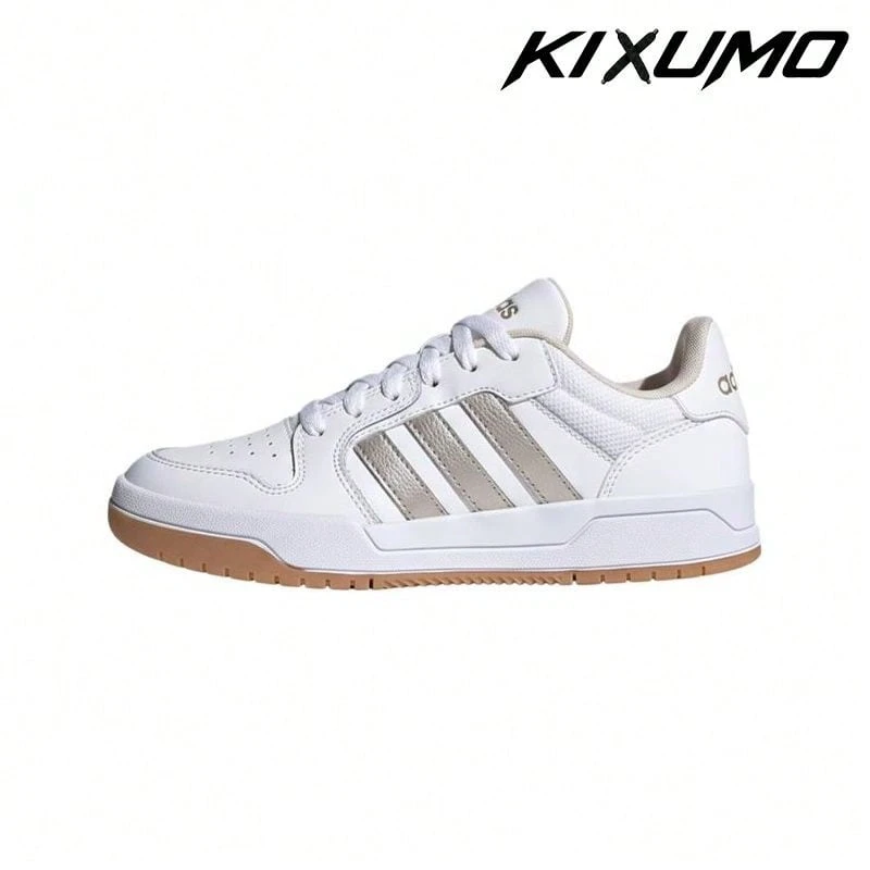 Adidas Entrap Versatile Comfortable Non-Slip Wear-Resistant Low-Top Skate Shoes Silver Skate Shoes Men JP9960 - 彩色 - 查看 1