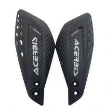 Universal Off-Road Motorcycle Handguards, Carbon Fiber Appearance Handlebar Covers, Windproof & Anti-Fall Protection, Suitable For Off-Road Motorcycles, ATVs, Mountain Bikes Modification Accessories - A - View 10