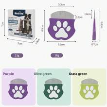 Pet Eye Comb For Cats And Dogs Fine Tooth Tear Stain Remover Eye Booger Cleaner Eye Corner Cleaning Facial Grooming Tool - View 5