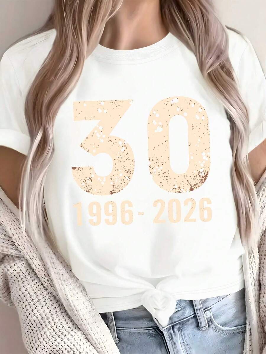 Camisetas y blusas cómodas y divertidas para programadoras de 30 años - Blanco - Ver 1