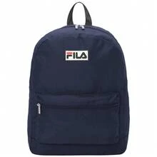 FILA حقيبة ظهر للكمبيوتر المحمول للجنسين، حقيبة ظهر للكمبيوتر المحمول Pieve، 100% بوليستر، أزرق داكن، حجرة رئيسية مع كم مبطن، جيب أمامي بسحاب وأحزمة كتف مبطنة - أزرق بحري - مشاهدة 2