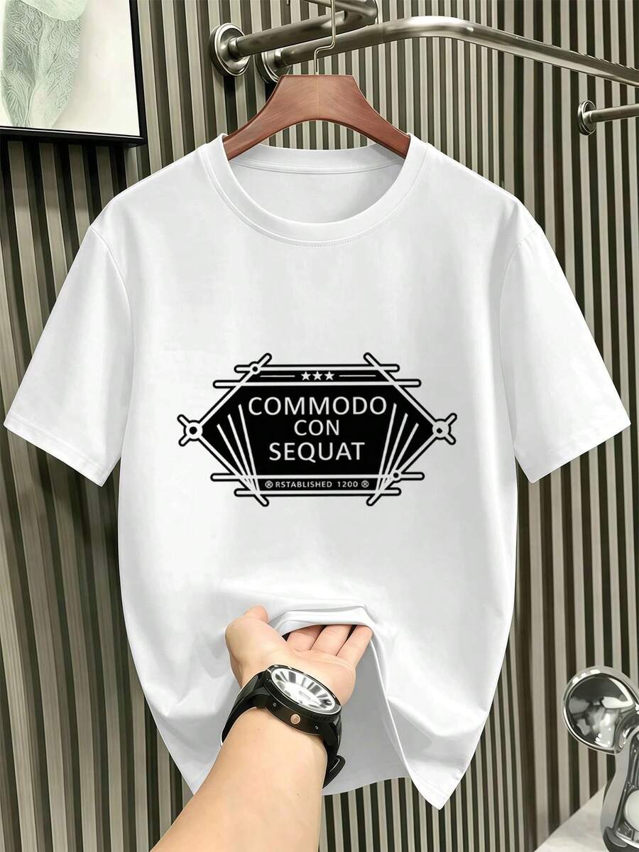 Camisetas masculinas - Branco - Ver 1
