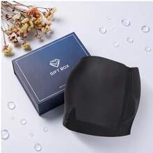 Banda de gel de hielo para migraña para relajación fría y caliente, gorro para alivio de dolor de cabeza, gorro para migraña, máscara para ojos y edema de ojos para aliviar la tensión y relajación de los senos nasales (Negro) - Negro - Ver 7