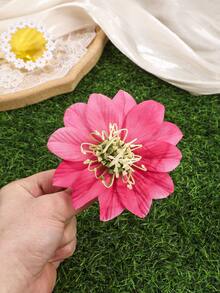 1pc Fashionable And Sweet Floral Hair Clip, Elegant, Classic, Versatile, Suitable For Daily Wear, Outings, Vacations, Playful Activities; La,Clips For Hair - Multicolor - View 8