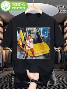 Men Sports Tees & Tanks - Black - View 1