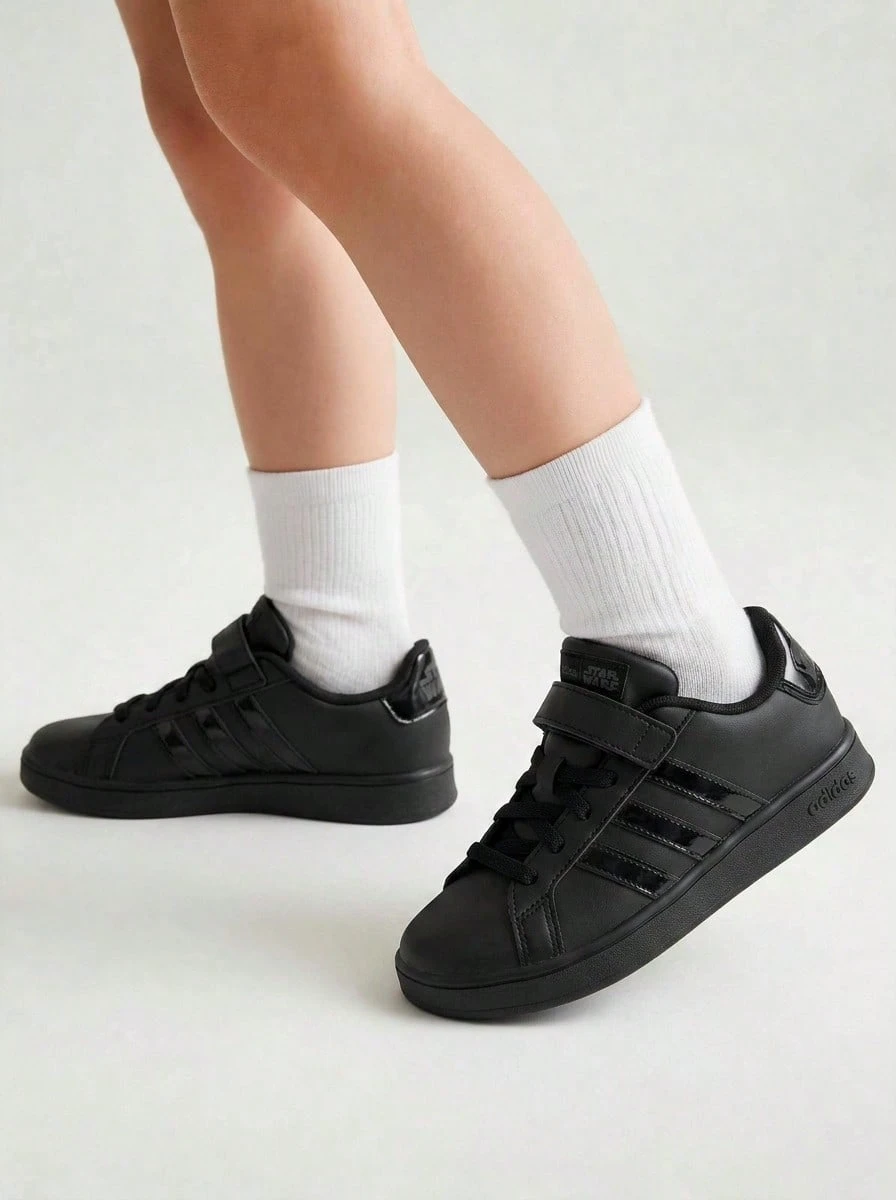 Adidas STAR WARS Grand Court 2.0 EL C - Core Black / Core Black / Core Black - View 1