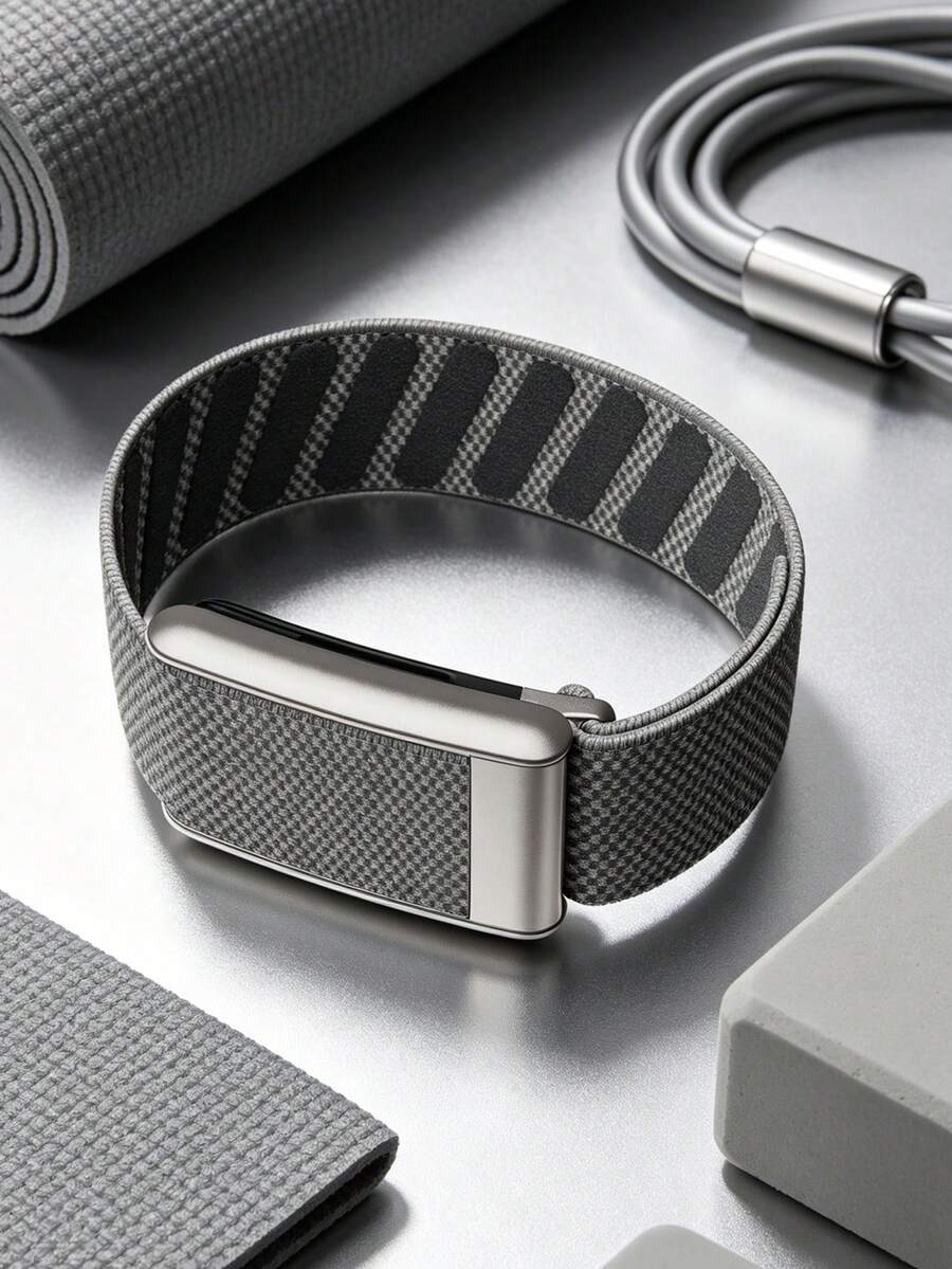 5.0/Mg SuperKnit Watch Band - ECG Compatible, Iconic High-Performance Knit - Not Compatible With 4th Generation - Grey - View 1