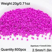 600顆彩色機器刺繡種子珠玻璃珠 DIY手工藝製作配件材料 - 機繡珠 - 查看 18