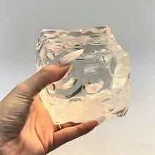 1個 7cmX7cm 巨型透明蜂蜜手指吸吮起司捏捏樂,壓力緩解玩具,柔軟觸感,慢回彈,舒適擠壓感,手工軟橡膠捏捏樂,有效緩解壓力與焦慮,便攜式壓力緩解捏捏樂,日常必需品,節日禮物(隨機顏色) - 彩色 - 查看 3