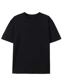 Men's Short Sleeve T-Shirts 2026 Gorilla Print Back Men's T-Shirt - Soft Breathable Gorilla Graphic Oversized Summer T-Shirt, Loose Fit, Casual Shirt - Black - View 2