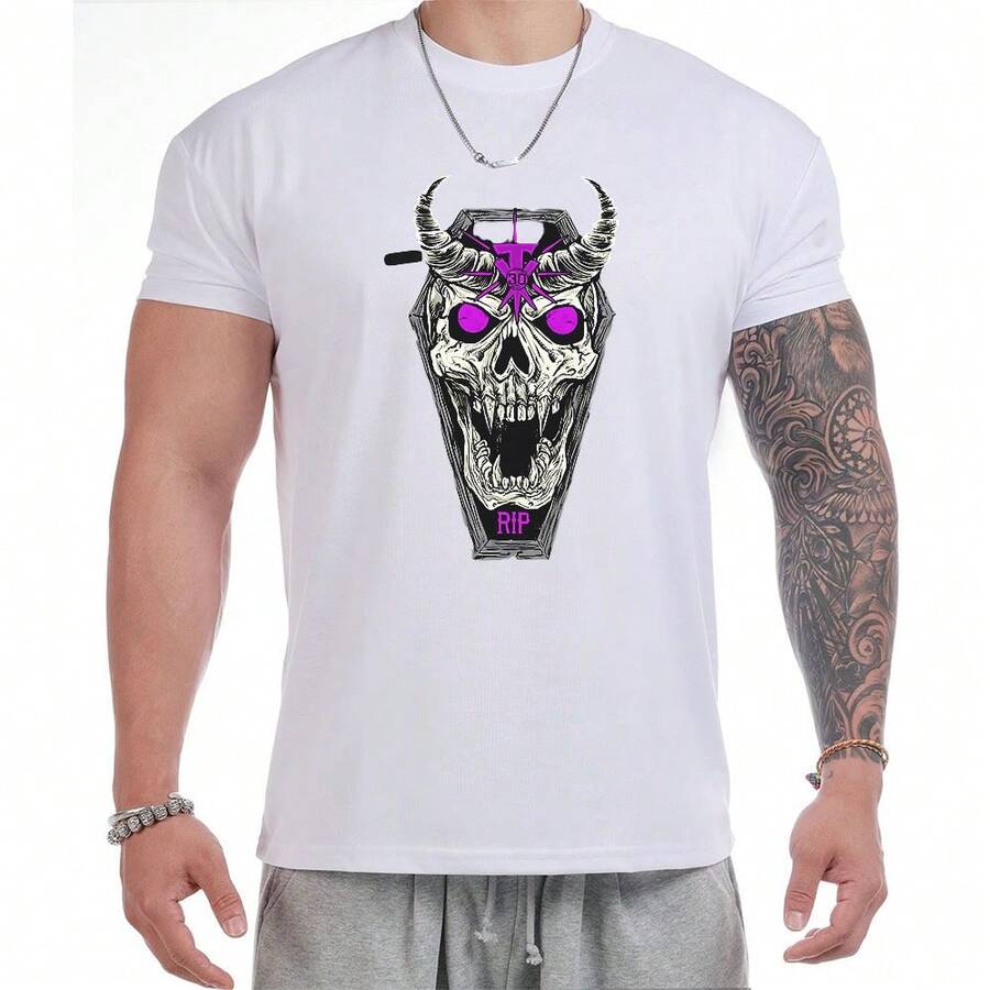 Men T-Shirts - White - View 1