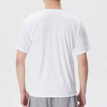Columbia New Sports Running Fitness Training Comfortable Breathable Men's Casual Short Sleeve T-Shirt - White - View 3