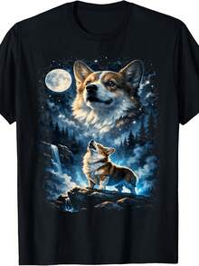 Men Sports Tees & Tanks - 黑色 - 查看 1